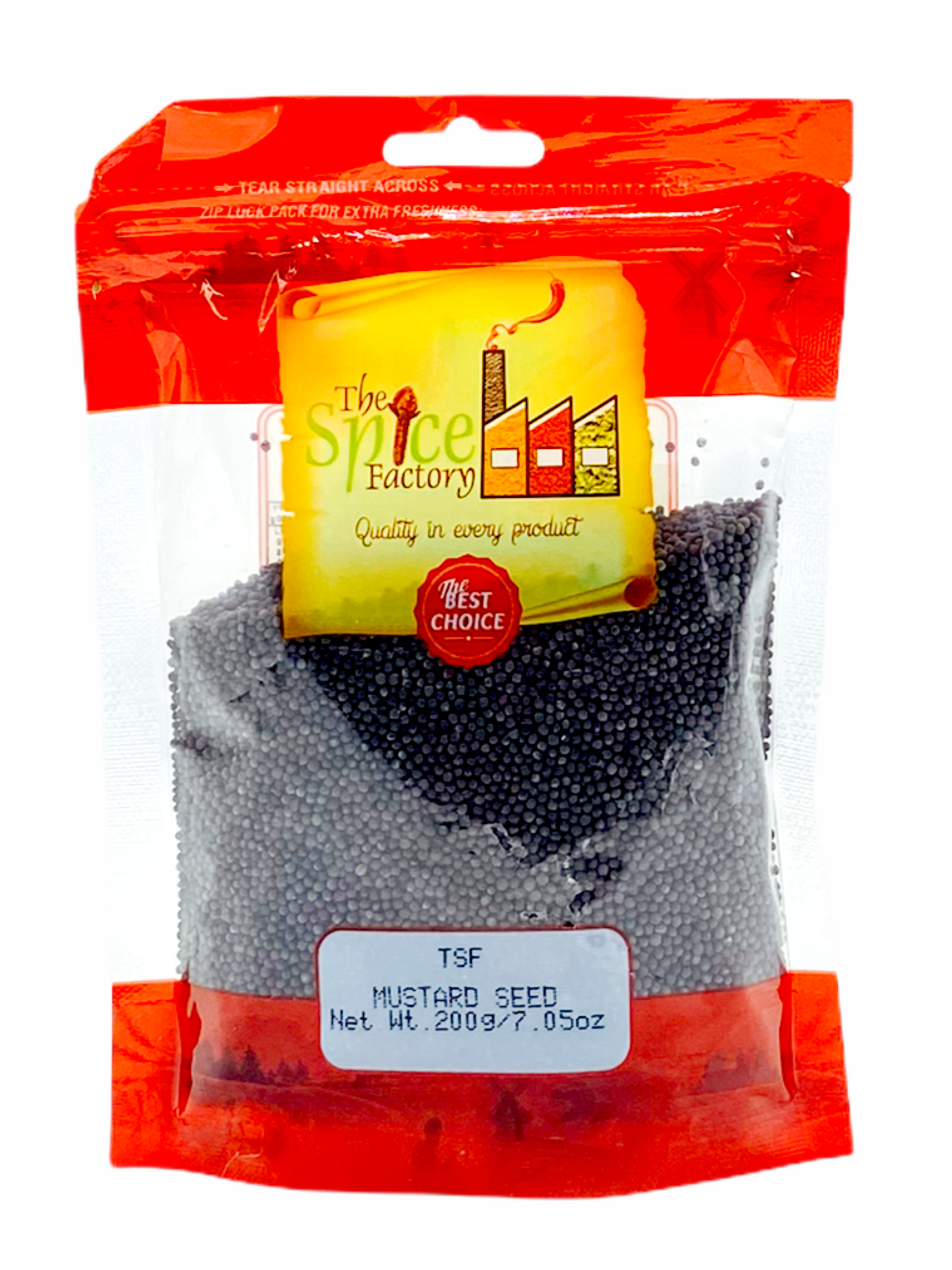 Tsf Mustard Seed Black 200Gm
