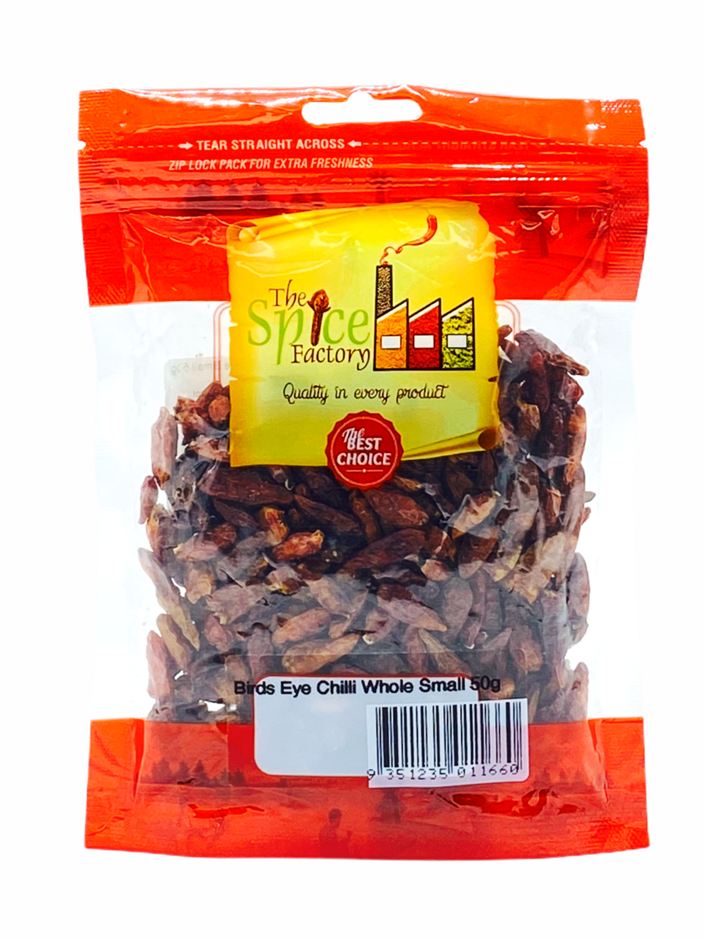 TSF Birds Eye Chilli Whole Small 50Gm