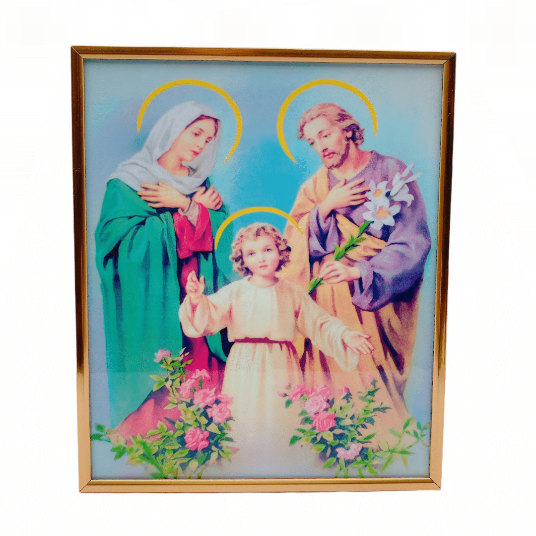 Mother Maryy Jesus Photo Frame K243006-Y25637 25*31Cm (13")