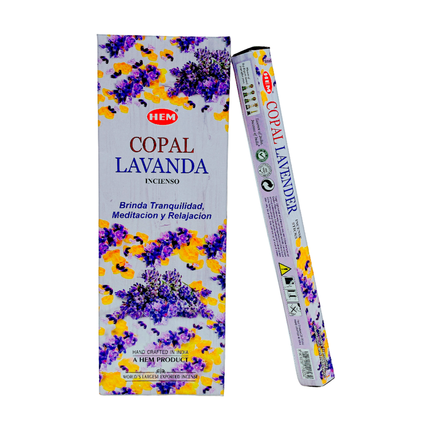 Incense Hem Small Copal Palosanto Hexa