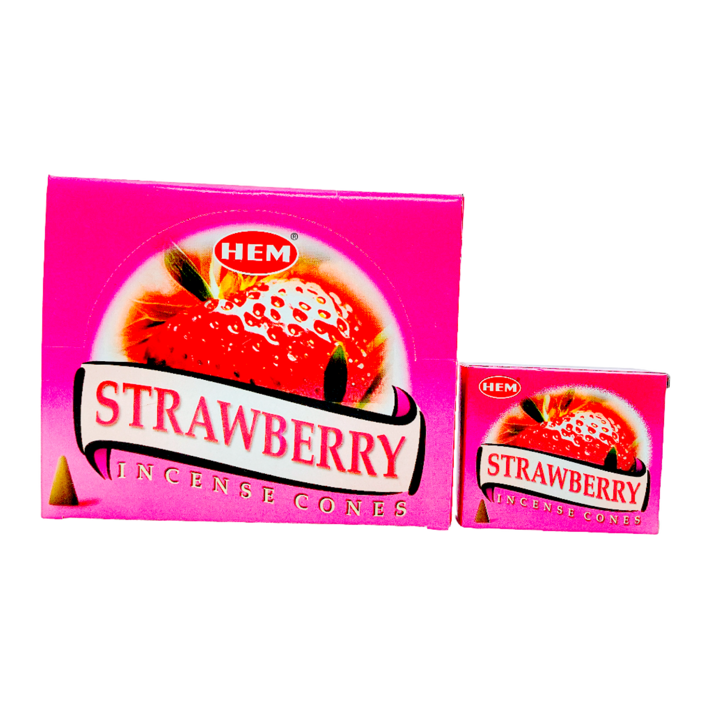 Incense Hem Strawberry Cone