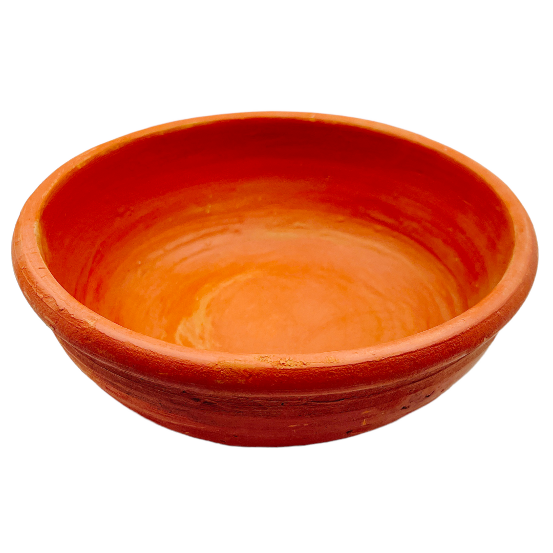 Clay Khetri | Khatri | Bowl Large/ Big | Eco- Friendly | Size: 9'' | Ideal for Navratri Rituals 9351235018577