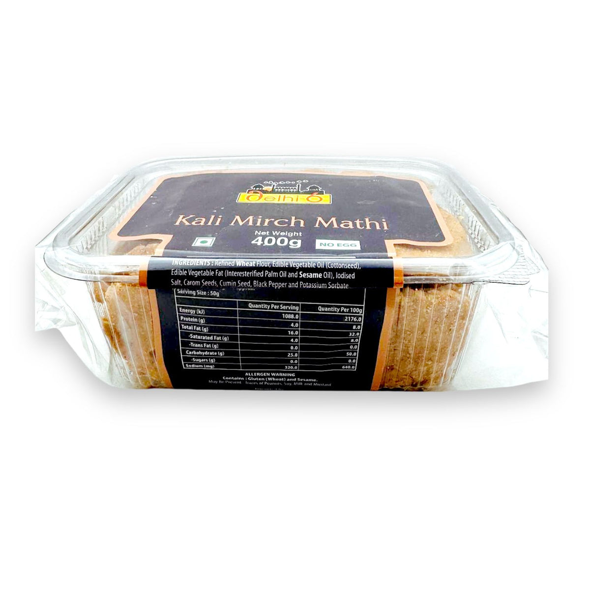 Delhi 6 Kali Mirchi/ Black Pepper Mathi 400Gm