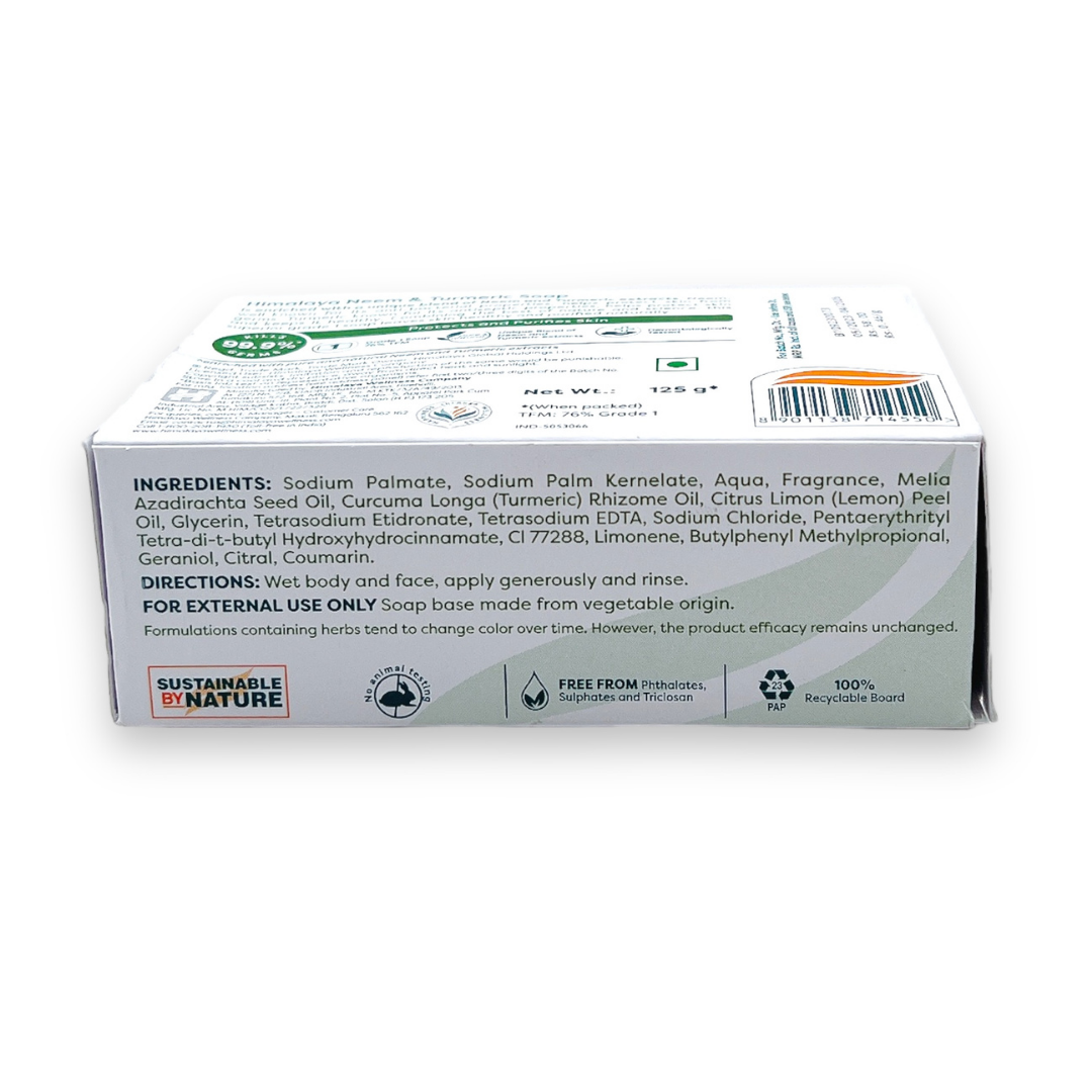 Himalaya Neem Turmeric Soap 125Gm