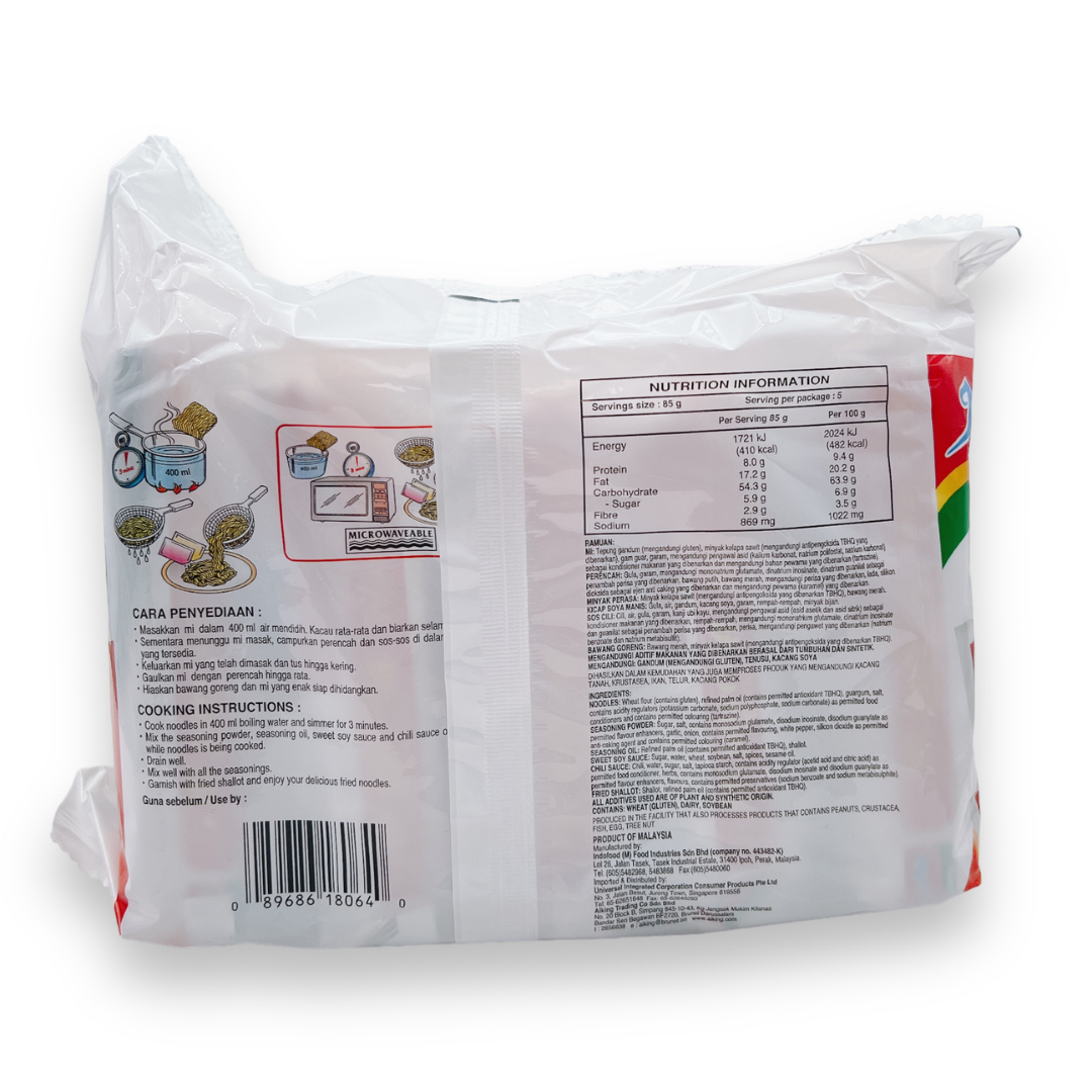 IndoMie Mi Goereng Fried Noodles 5X85Gm