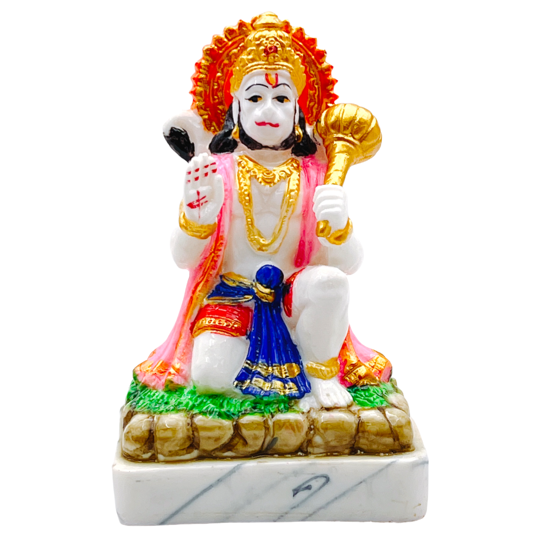 Hanuman Ji Idol/ Statue/ Murti Size-(5")- Style 29