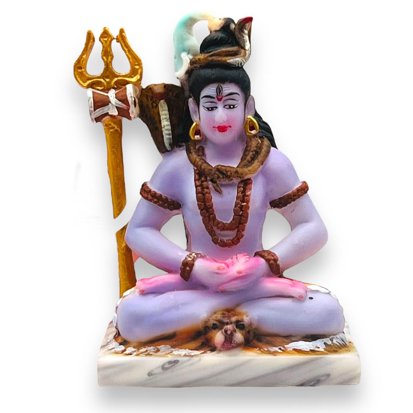 Shiv Ji Idol/ Murti/ Statue MW- SIZE 5" (BC) NO 44-402- 9351235048499