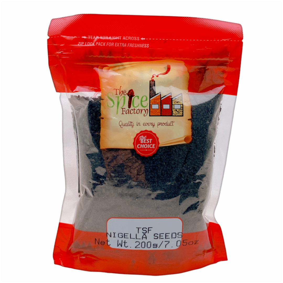 TSF Kalonji Seeds 200g | Nigella Seeds | Onion Seeds | Traditional Indian Whole Spice