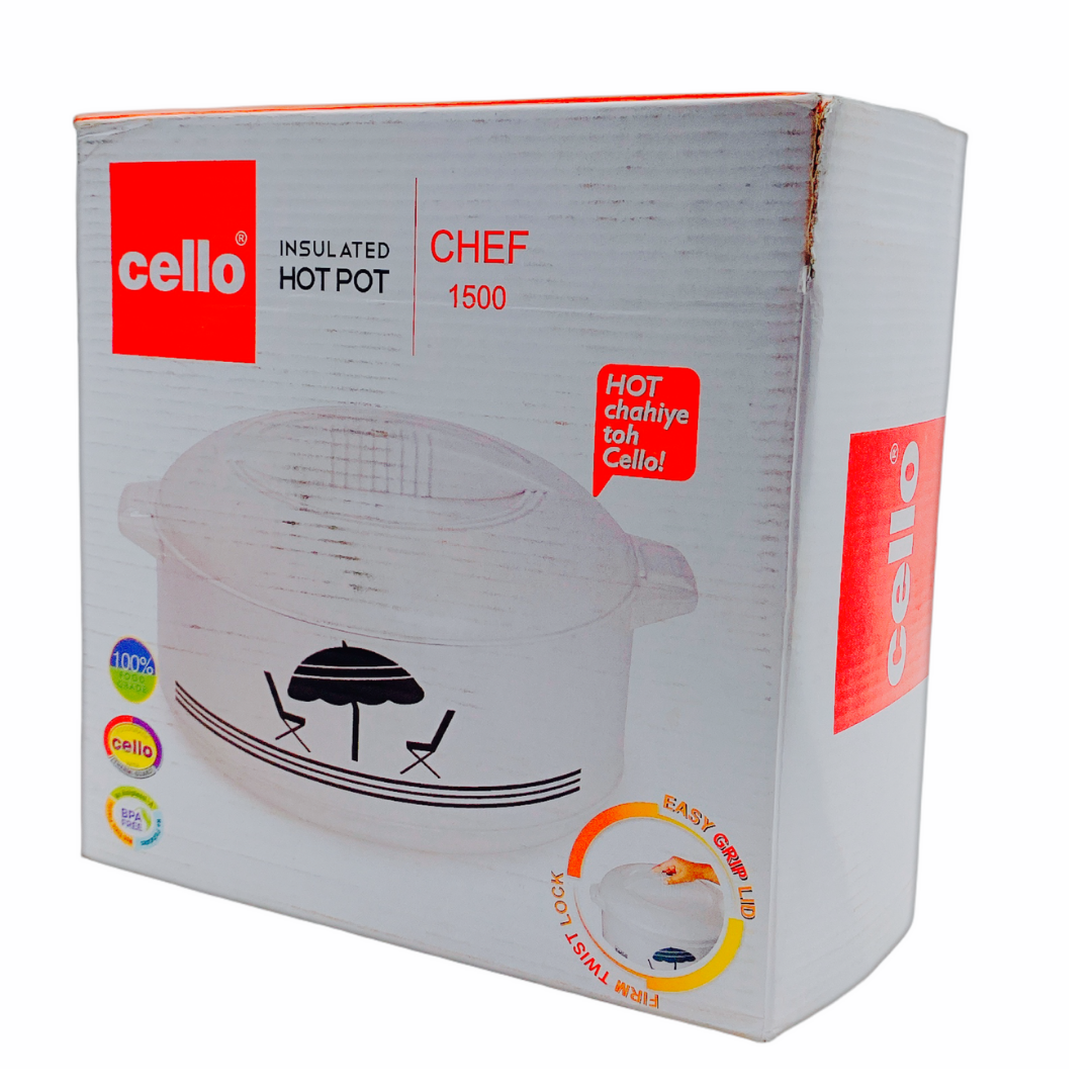 Cello Casserole/ Food Warmer 1500Ml