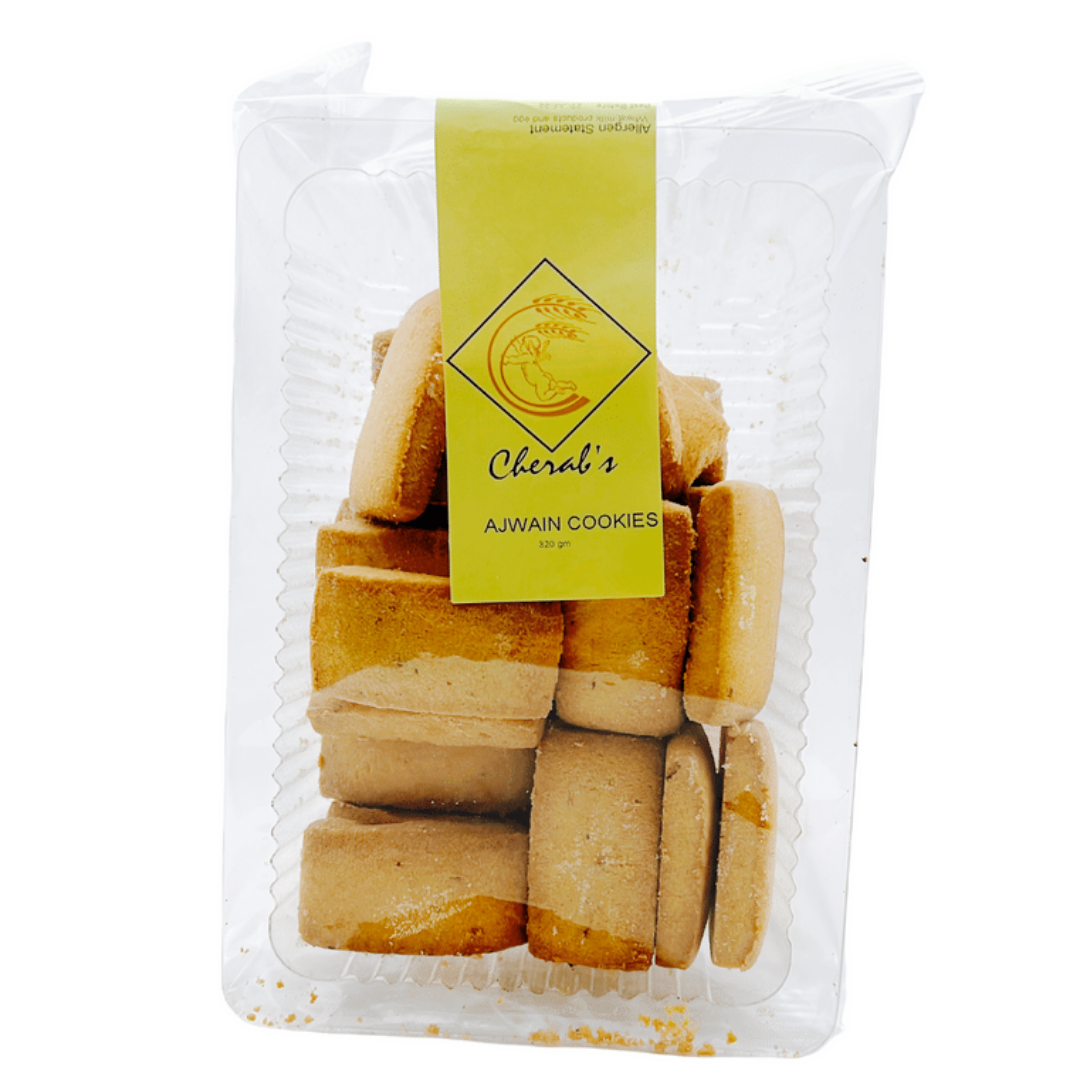 Cherabs Ajwain Cookies 320Gm