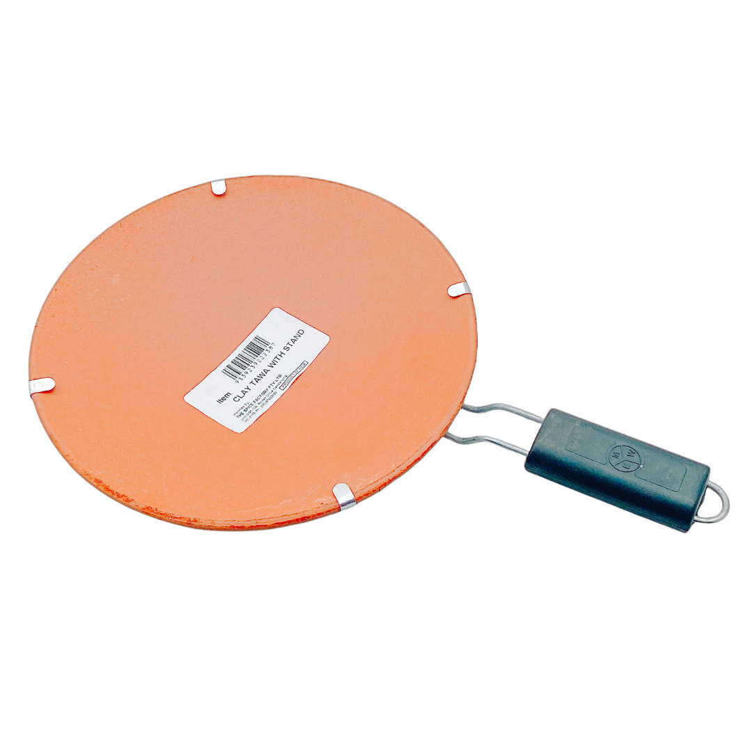 Clay Tava (Mitti Tawa) With Stand