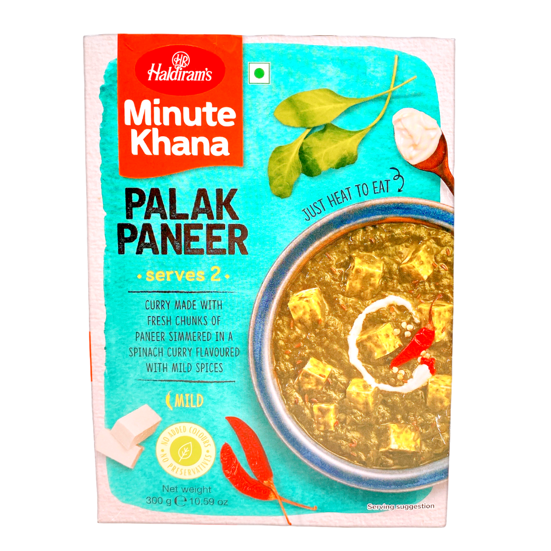 Haldirams Rte Palak Paner 300G