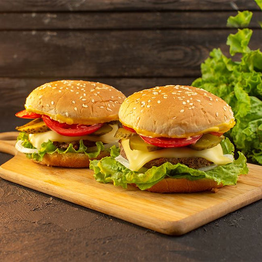 Vegetable Cheese Burger