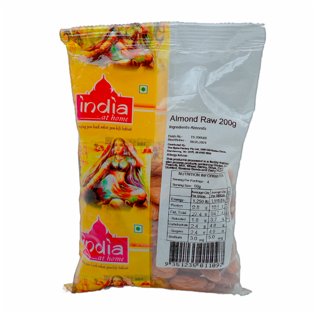 TSF Almond Raw 200gm