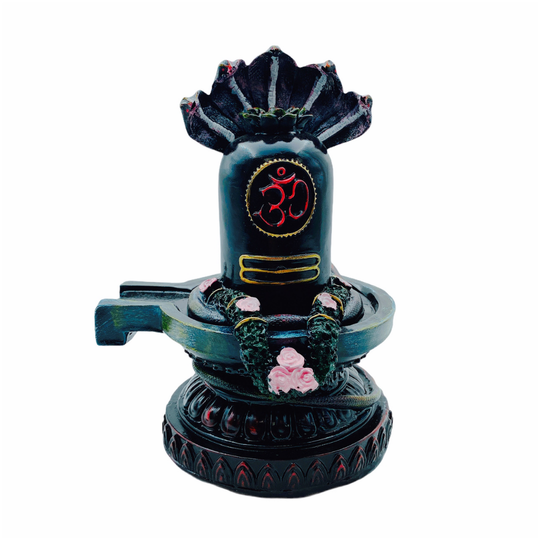 Shivling 2226-2 Size:16X12X21Cm (9")Statue-(CH)