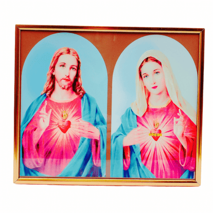 Jesus Marry Photo Frame Kk243006-Y25692 25*31Cm (13")