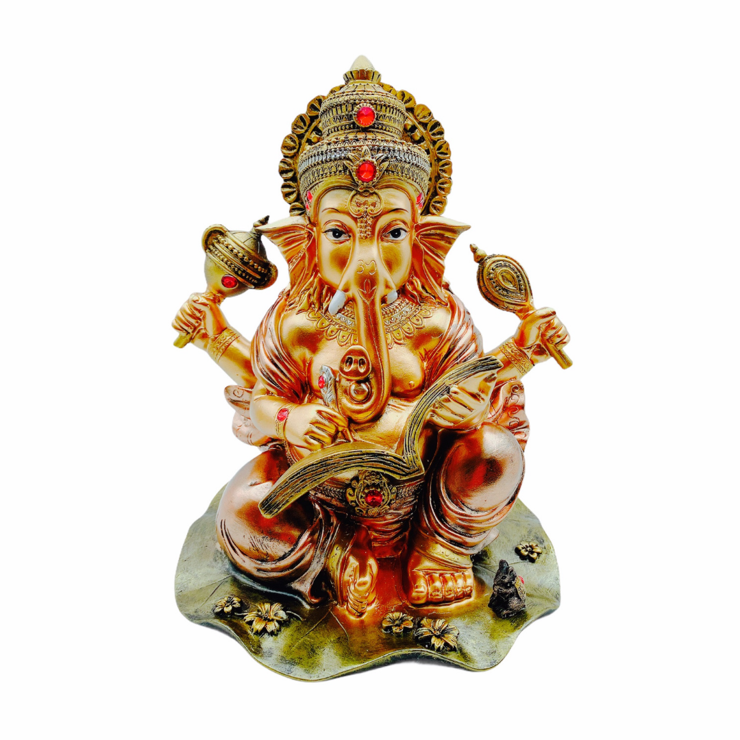Ganesh Idol/ Statue/ Murti 2013-25 17X17X23 (10")