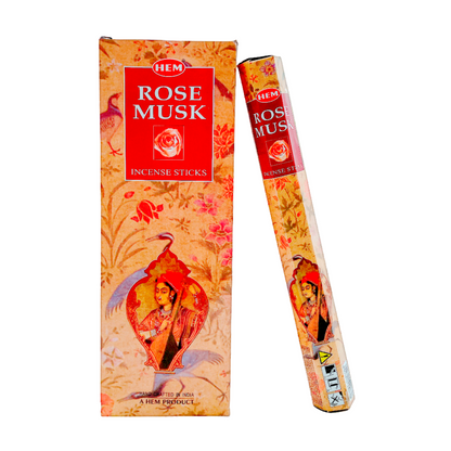 Incense Hem Small Rose Musk Hexa