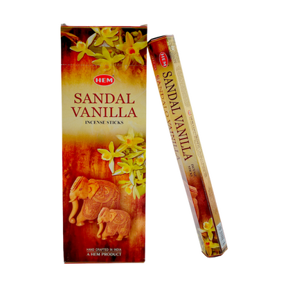 Incense Hem Small Sandal Vanilla Hexa