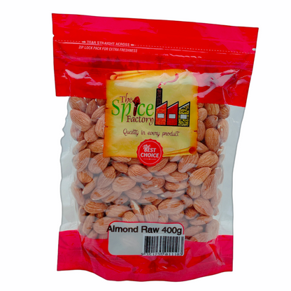 TSF Almond Raw 400gm