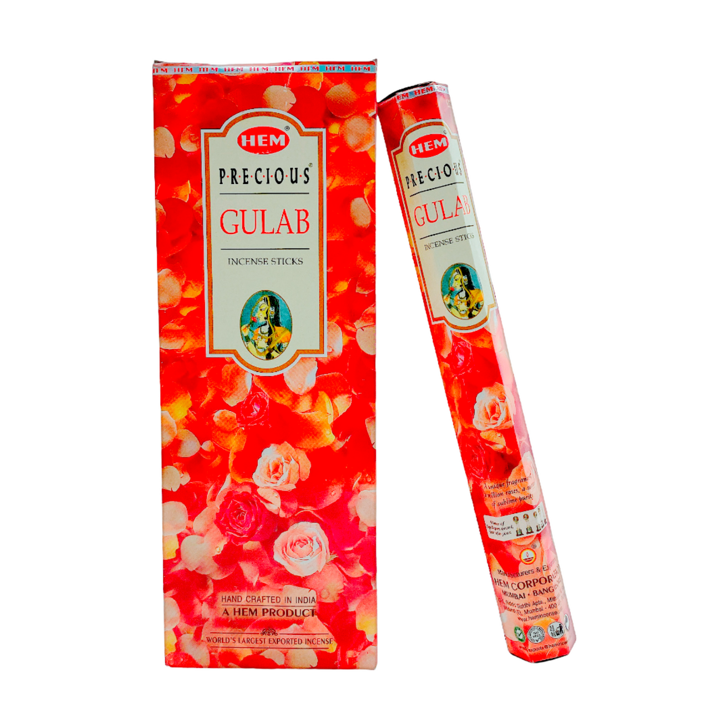 Incense Hem Small Gulab/ Rose Hexa