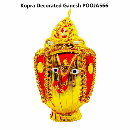 Kopra Decorated Ganesh