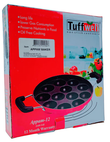 Appam Maker (Non Stick)-Tuff Well Brand