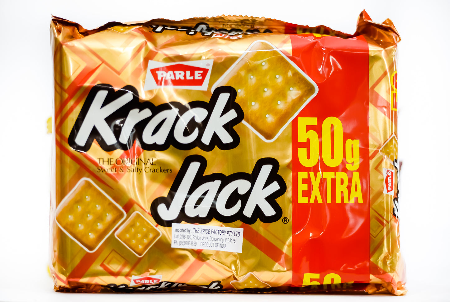 Parle Krack Jack Biscuit 176g