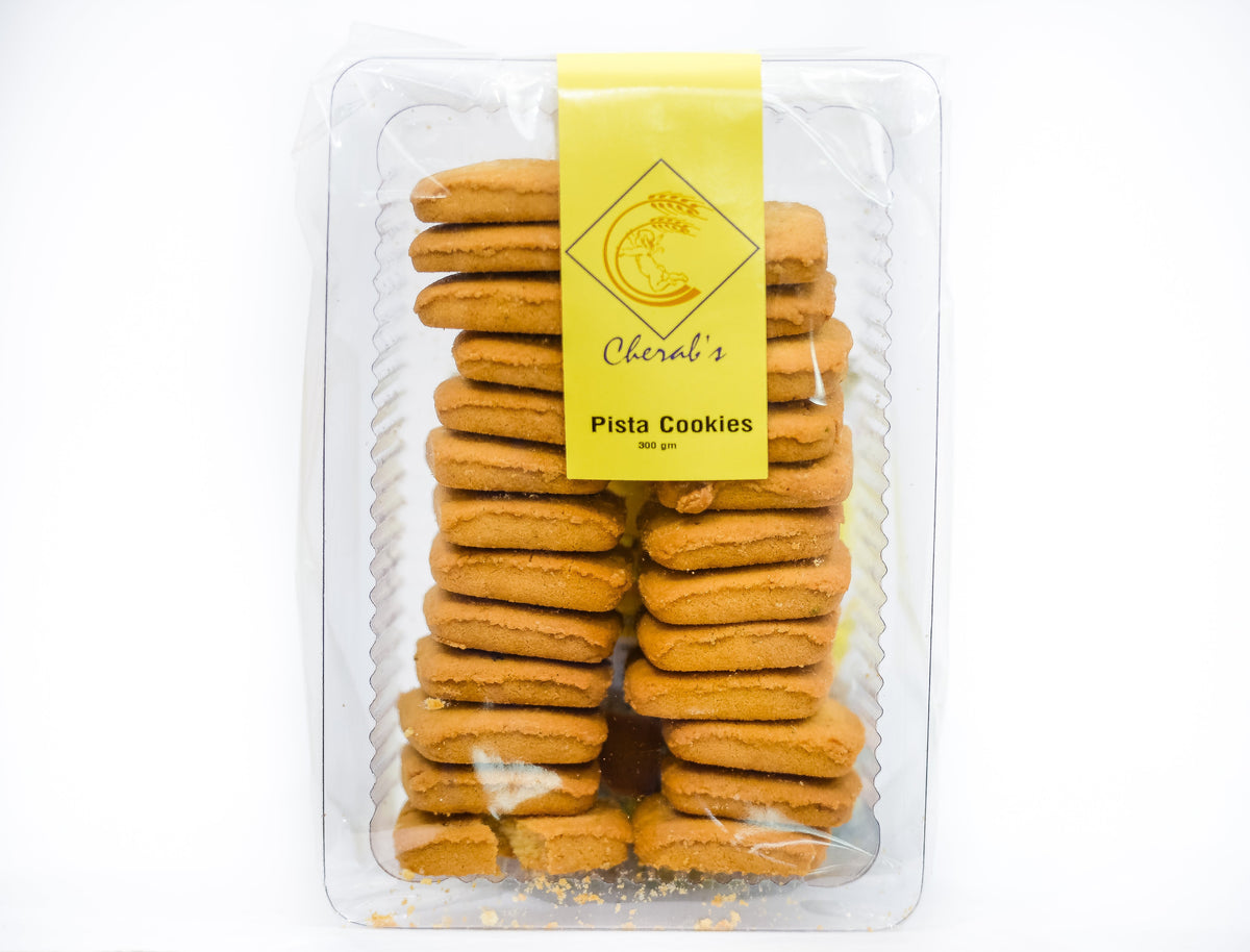 Cherabs Pista Cookies 300Gm