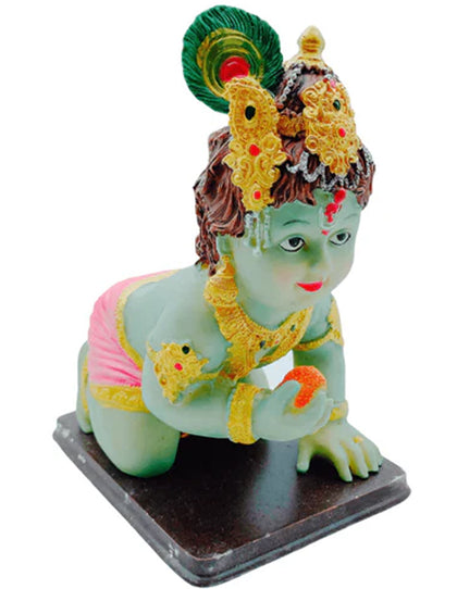 Bal Krishna Idol/ Statue/ Murti A8317A Size:12X8X17 (7