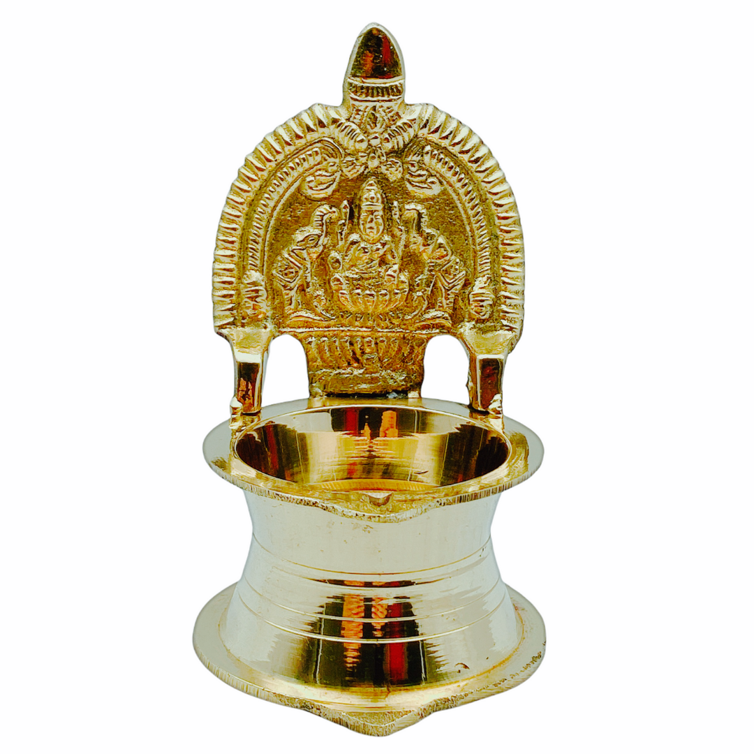 Brass Kamakshi Diya Small