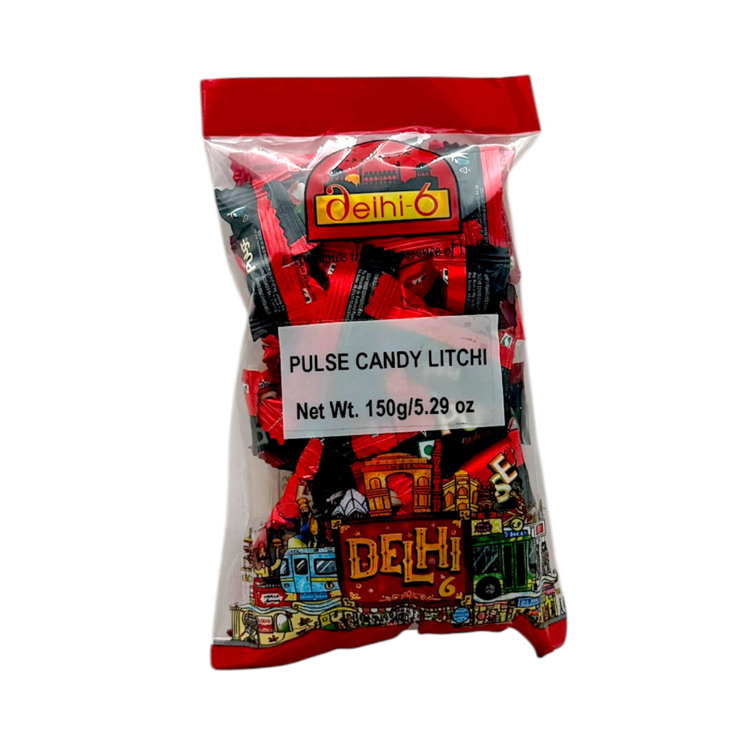 Delhi 6 PassPass Pulse Lolly | Litchi Flavoured Candy 150g