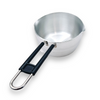 CHETAK Aluminium Milk Pot 17cm/ Capacity-2lt/ Sauce Pan for Milk Boiling with Handle