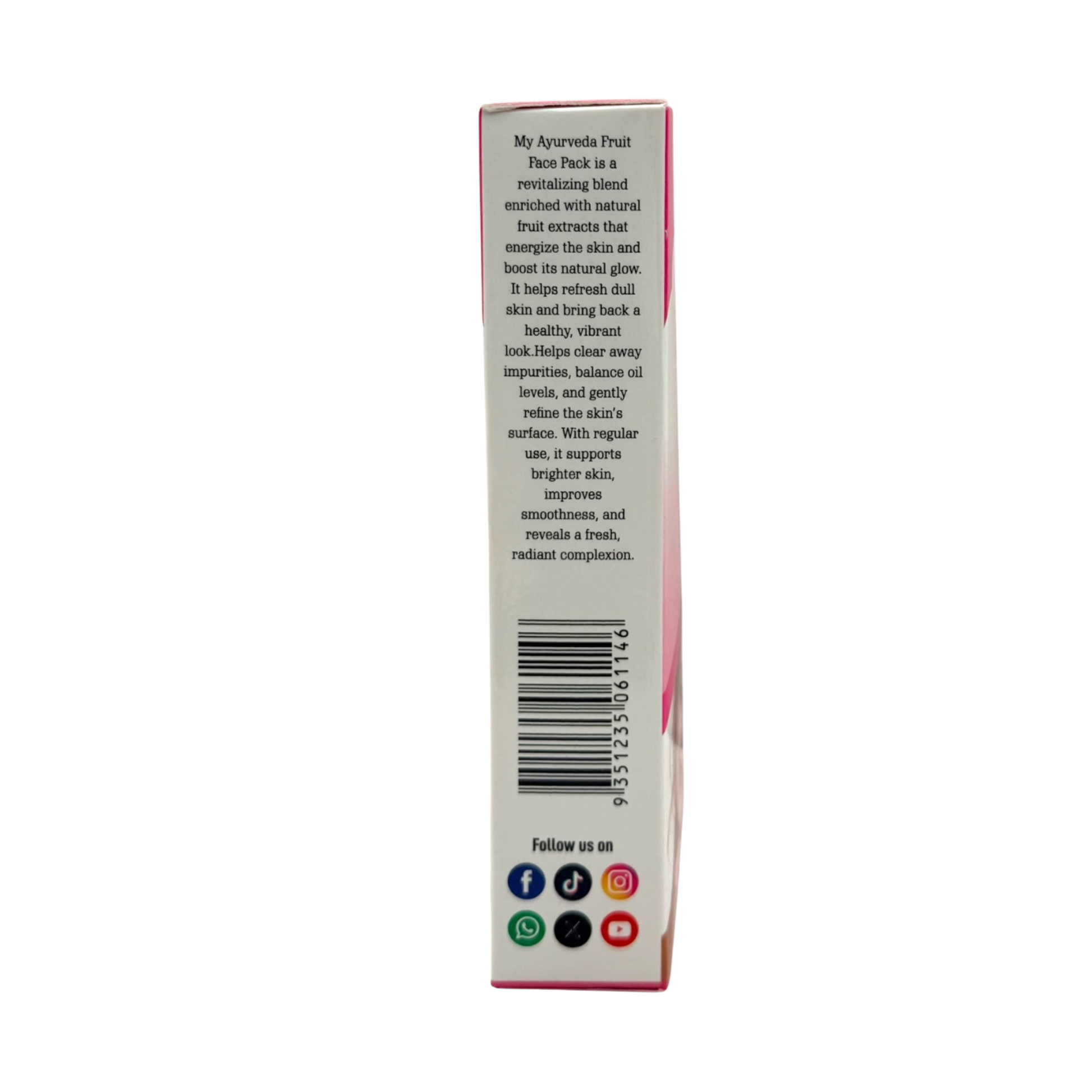 My Ayurveda Fruit Face Pack 100g | Mixed Dried Fruit Powder | 100% Natural Herbal Product