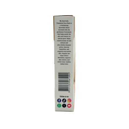 My Ayurveda Cinnamon Face Pack 100g | Dal Chini Dried Powder | 100% Natural Herbal Product
