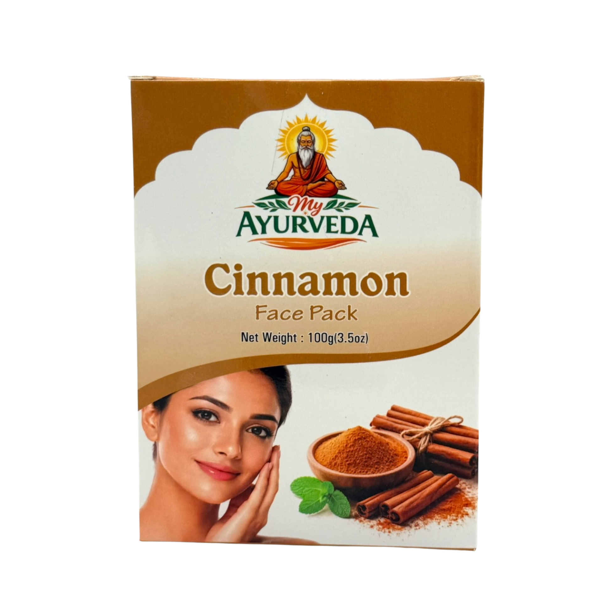My Ayurveda Cinnamon Face Pack 100g | Dal Chini Dried Powder | 100% Natural Herbal Product