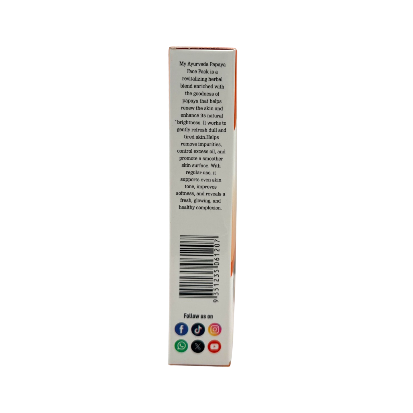 My Ayurveda Papaya Face Pack 100g | Papita Dried Powder | 100% Natural Herbal Product