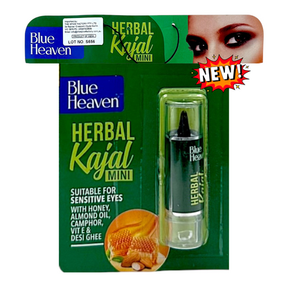 Blue Heaven Herbal Mini Kajal / Lead Free with Vitamin E 1.1g - 8906028061790