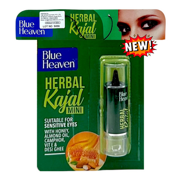 Blue Heaven Herbal Mini Kajal / Lead Free with Vitamin E 1.1g - 8906028061790