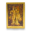 Car Stickon Golden Stand Radha Krishna Ji-9351235040790