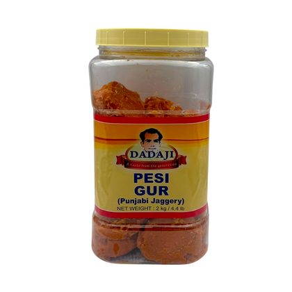 Dadaji Punjabi Pesi Gur/ Jaggery 2Kg