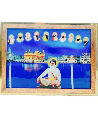 Das Guru Baba Deep Singh Ji Photo Frame 124#25.4*34.29Cm (