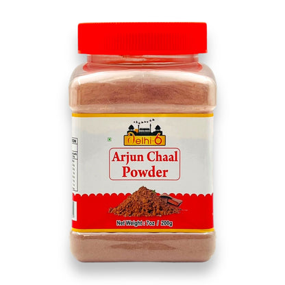 Delhi 6 Arjun Chall Powder / Arjuna | For Heart Health, Blood Pressure & Cholesterol Support 200gm | HEA510 | 9351235049885