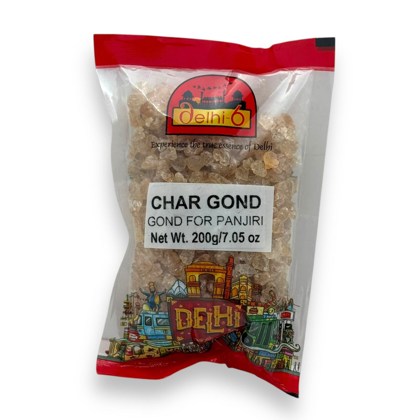 Delhi 6 Gond for Panjeeri | Char Gond Gum | Edible Gum | 200g | Premium Quality