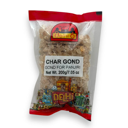 Delhi 6 Gond for Panjeeri | Char Gond Gum | Edible Gum | 200g | Premium Quality