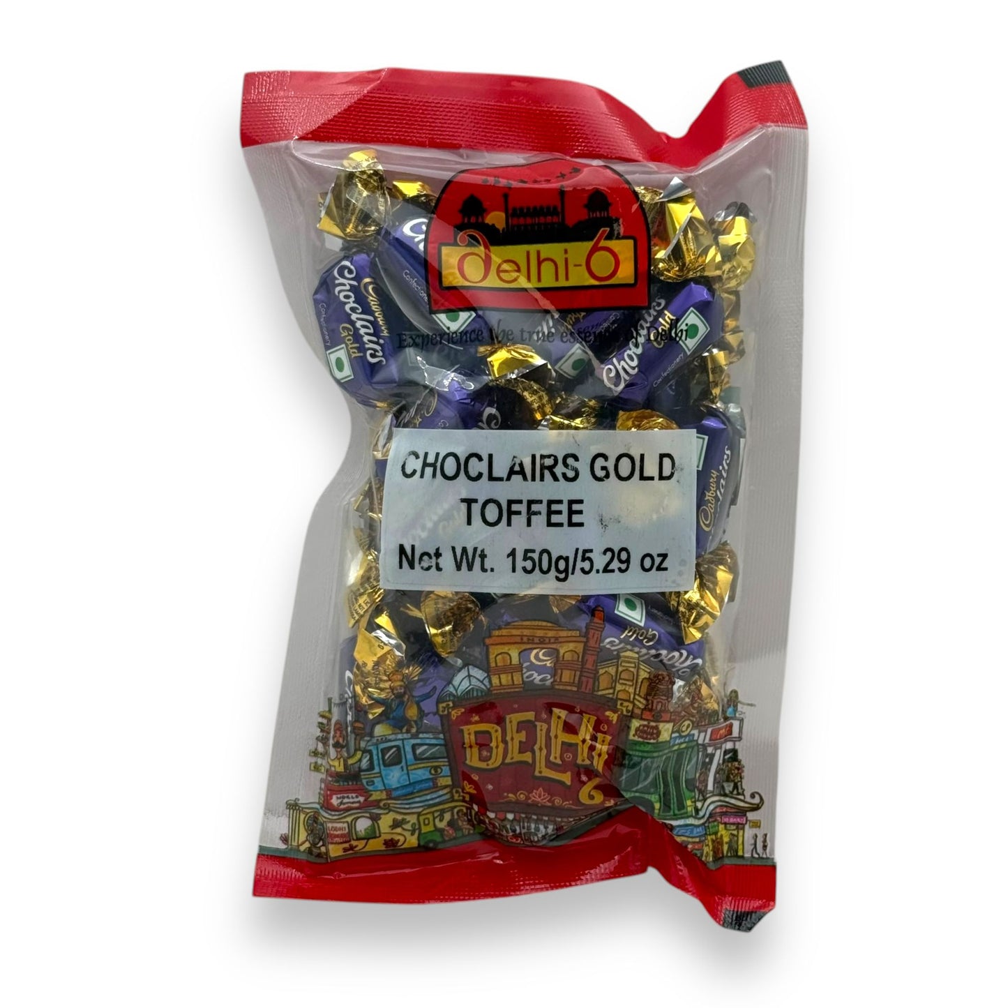 Delhi 6 Lolly Choclairs Gold Toffee 150Gm