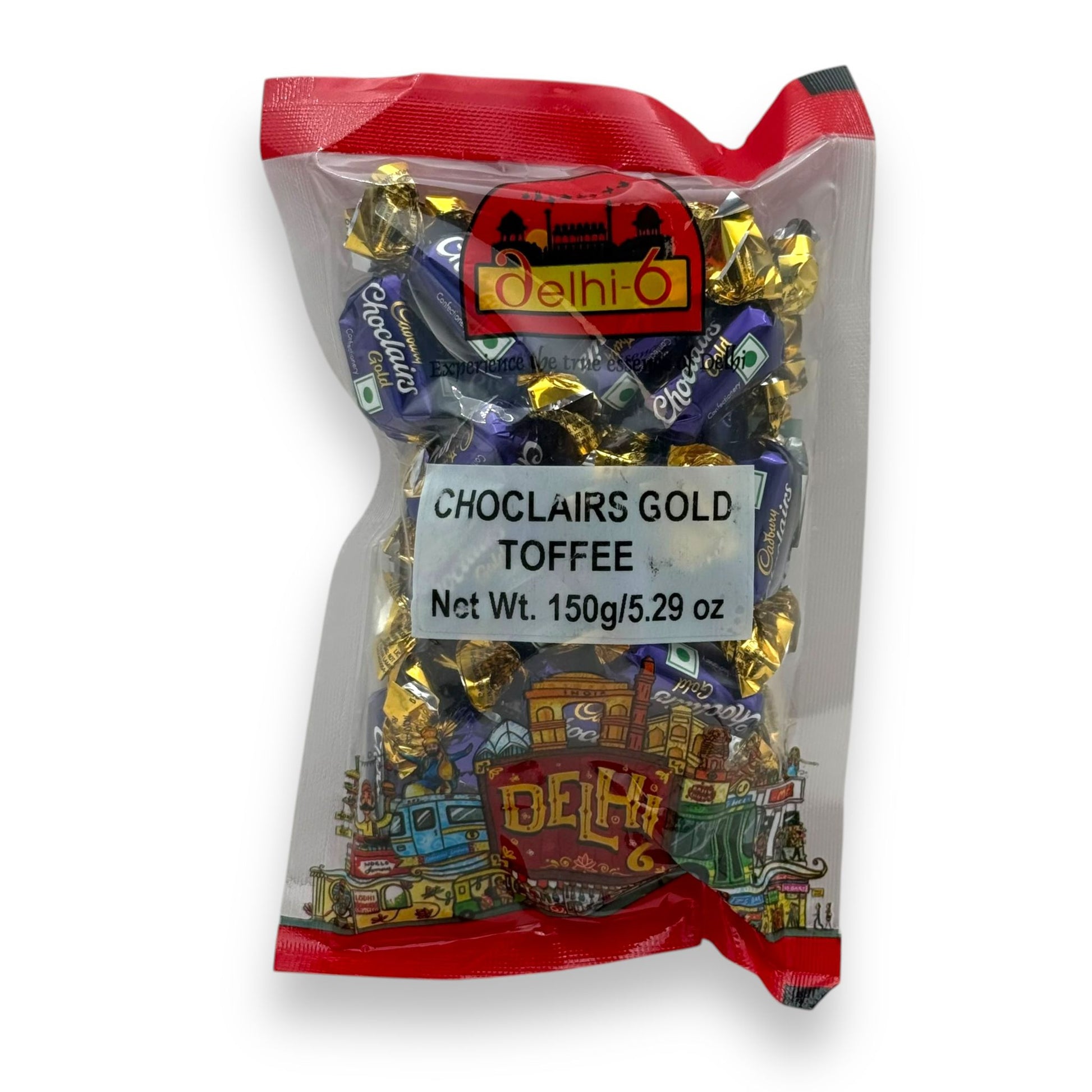 Delhi 6 Lolly Choclairs Gold Toffee 150Gm