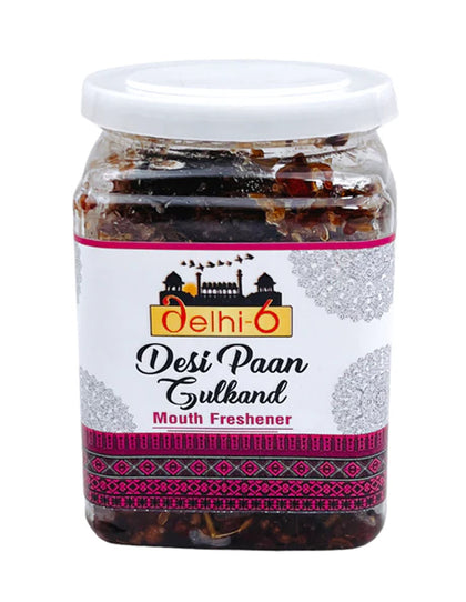 Delhi 6 Desi Paan Gulkand/ Rose Petal flavoured Mouth Freshner150G Tower Pack