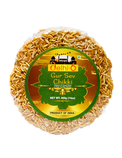 Delhi 6 Gur Sev Chikki 400Gm