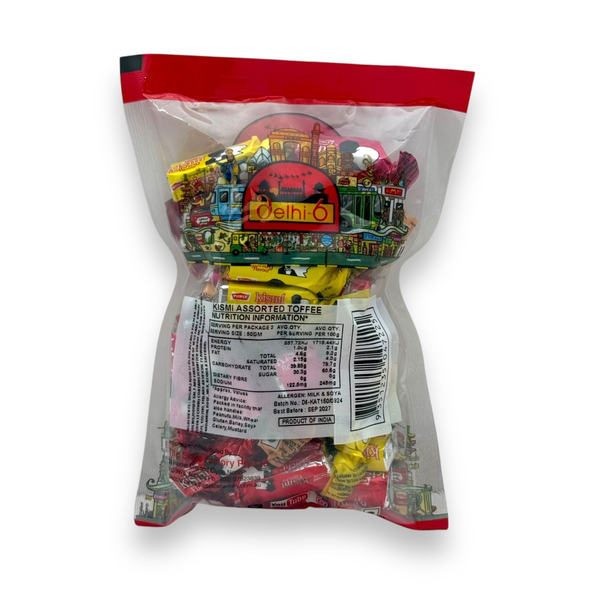 Delhi 6 Lolly Kismi Assorted Toffee 150Gm